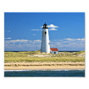 Great Point Lighthouse Nantucket MA Photo Print