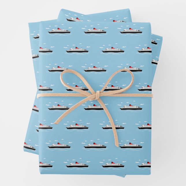 Great Pool Party Wrapping Paper Sheet (In situ)