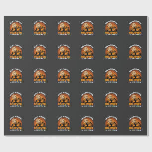 Great Pumpkin Believer Since Halloween Skeleton Ca Wrapping Paper