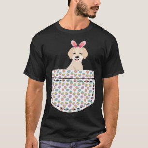 Great Pyrenee Pocket Egg Easter Day Boys Girls Kid T-Shirt