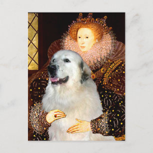 Great Pyrenees 9 - Queen Postcard