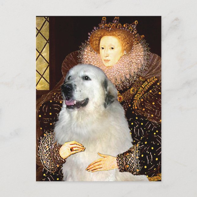 Great Pyrenees 9 - Queen Postcard (Front)