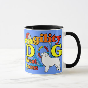 Great Pyrenees Agility Gifts Mug