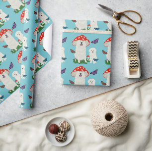 Great Pyrenees Birthday Wrapping Paper