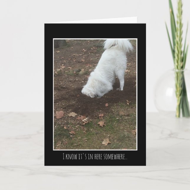Great Pyrenees Card (Front)