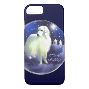 Great Pyrenees Christmas iPhone 8/7 Case