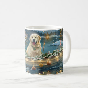 Great Pyrenees Christmas Festive Voyage Coffee Mug