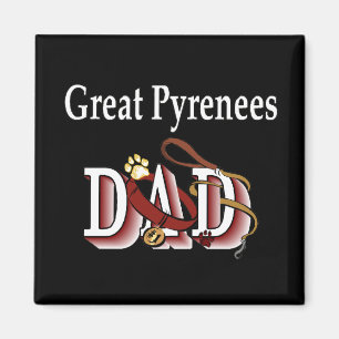 Great Pyrenees DAD Magnet