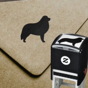 Great Pyrenees Dog Breed Silhouette Self-inking Stamp