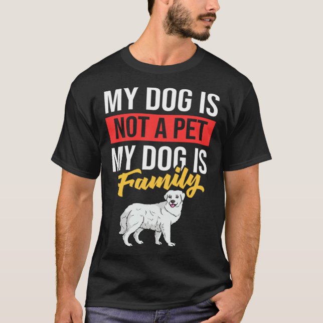 Great Pyrenees Dog Puppies Owner T-Shirt (Front)