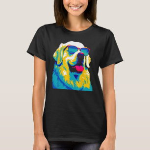 Great Pyrenees Dog Sunglasses T-Shirt
