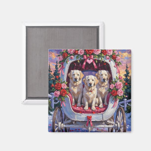 Great Pyrenees Dog Valentine's Day Magnet