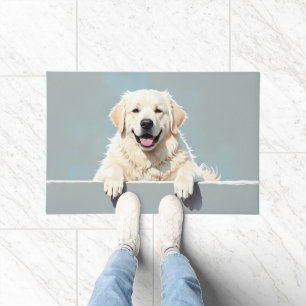 Great Pyrenees Doormat Art