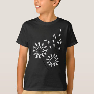 Great pyrenees Flower Fly Dandelion Funny Dog Love T-Shirt
