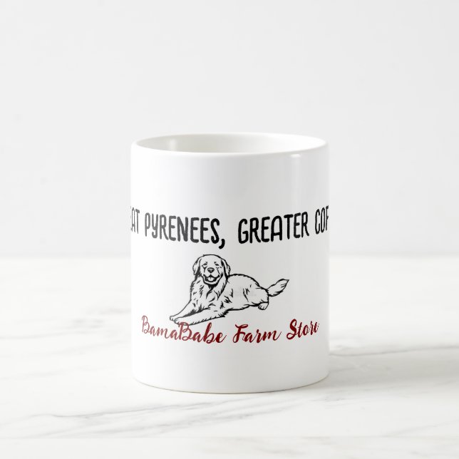 Great Pyrenees - Greater Coffee Mug (Center)