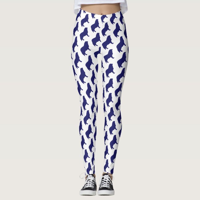 Great Pyrenees leggings (Front)