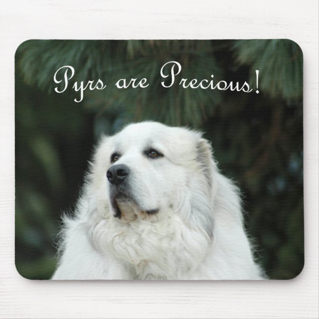 Great Pyrenees Mousepad (Front)