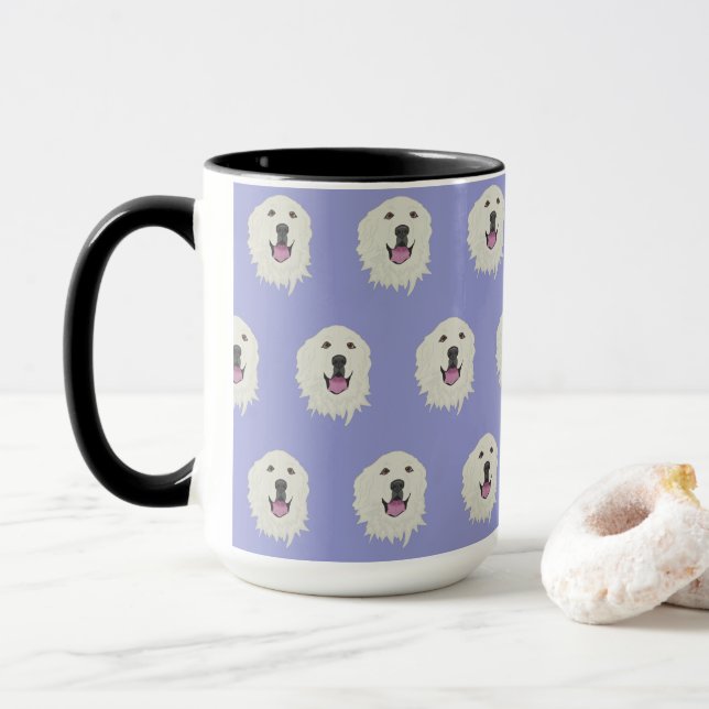 Great Pyrenees Mug (With Donut)