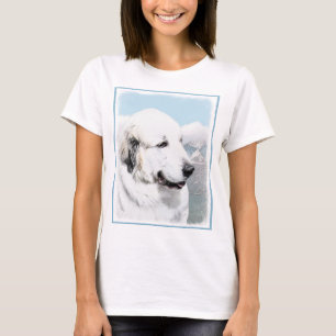 Great Pyrenees Painting - Original Dog Art T-Shirt