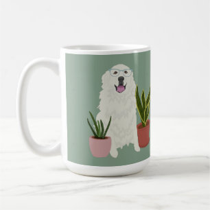 Great Pyrenees Plants  Coffee Mug