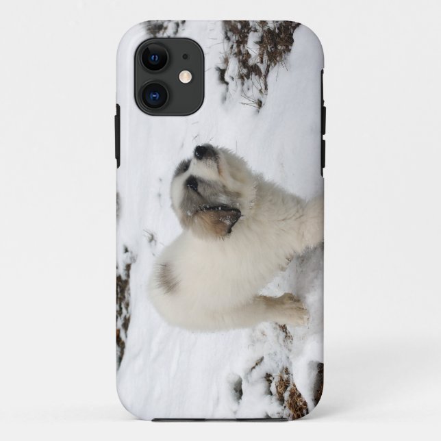 Great Pyrenees Puppy Case-Mate iPhone Case (Back)