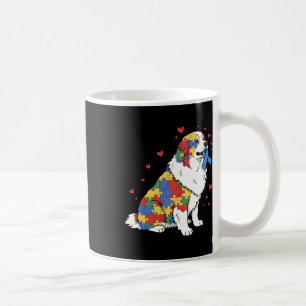 Great Pyrenees Puzzle Autism Awareness Autistic Wo Coffee Mug