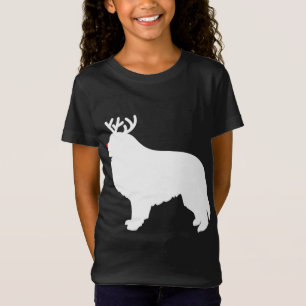 Great Pyrenees Reindeer Christmas Dog T-Shirt