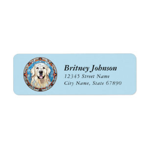 Great Pyrenees Return Address Labels