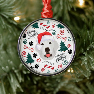 Great Pyrenees Santa Christmas Ornament Keepsake