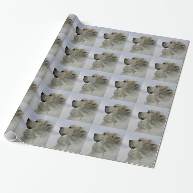 Great Pyrenees Wrapping Paper (Unrolled)