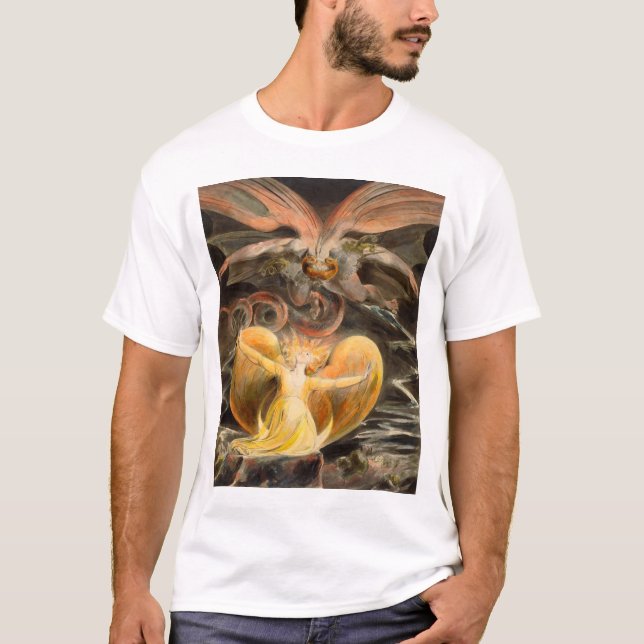 Great Red Dragon and the Woman Clothed with Sun T-Shirt (Front)