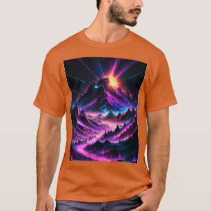 Great retrowave street neon 4 T-Shirt