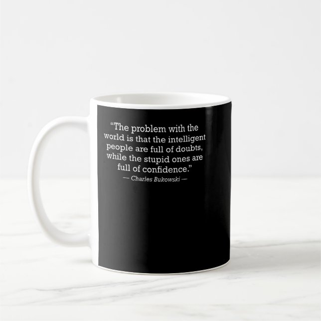 Great Rewards Charles Bukowski Cool Graphic Gifts Coffee Mug (Left)