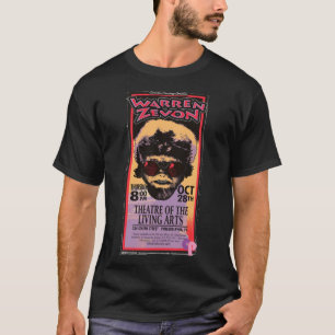 Great Rewards Warren Art Zevon Gift For Movie Fans T-Shirt