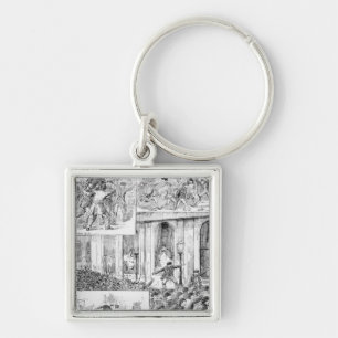 Great Riots in London Key Ring