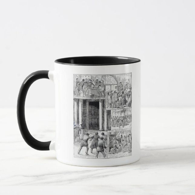 Great Riots in London Mug (Left)