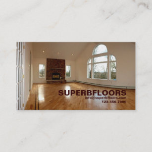 floor and home business card