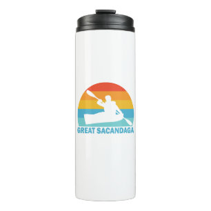 Great Sacandaga Lake New York Kayak Thermal Tumbler