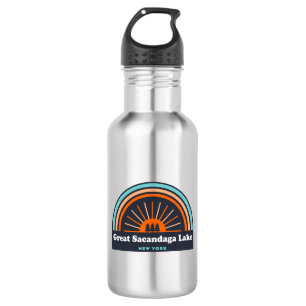 Great Sacandaga Lake New York Rainbow 532 Ml Water Bottle
