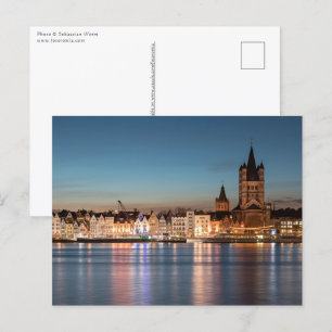 Great Saint Martin Church Cologne Postcard