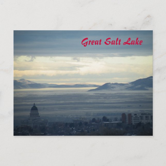 Great Salt Lake Postcard (Front)