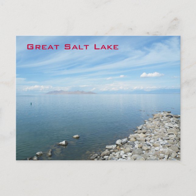 Great Salt Lake Postcard (Front)