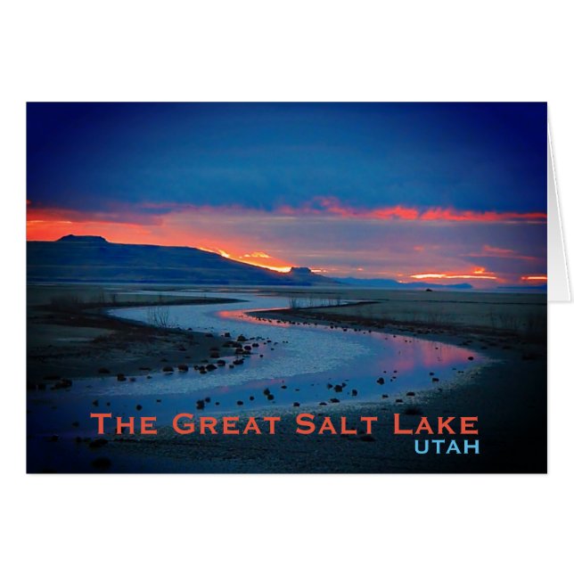 Great Salt Lake, Utah Landscape (Front Horizontal)