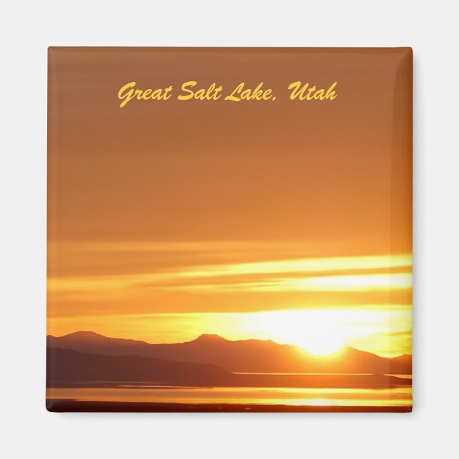 Great Salt Lake, Utah Magnet (Front)