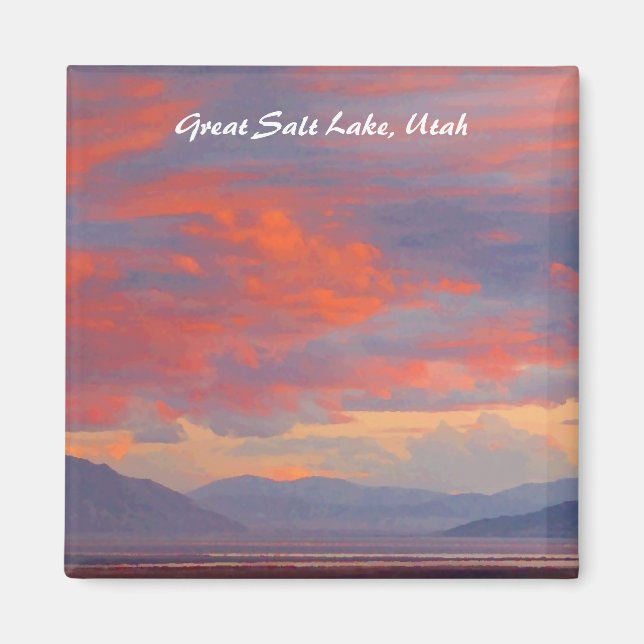 Great Salt Lake, Utah Magnet (Front)