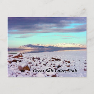 Great Salt Lake, Utah Postcard