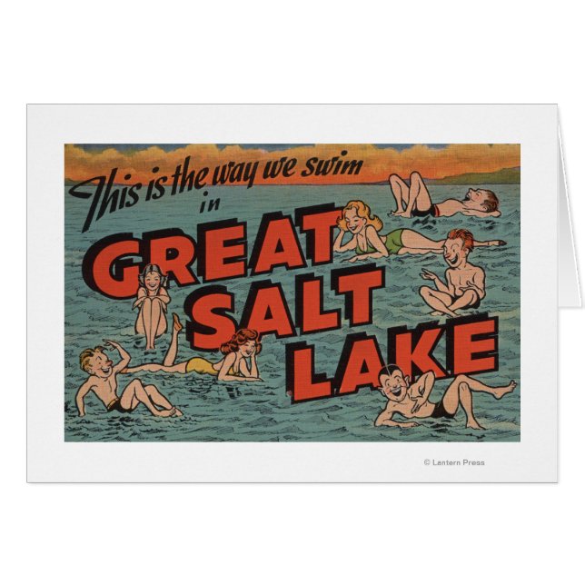 Great Salt Lake, UtahThe Way We SwimUtah (Front Horizontal)