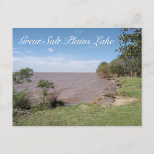 Great Salt Plains Lake, Oklahoma Postcard