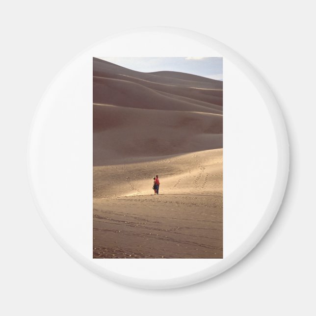 Great Sand Dunes CO Magnet (Front)