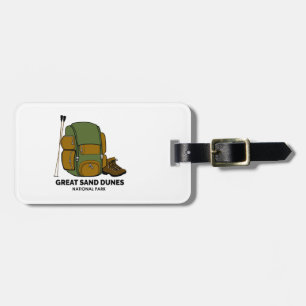 Great Sand Dunes National Park Backpack Luggage Tag